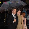 Benedict Cumberbatch et Keira Knightley - Première du film "The Imitation Game" à Londres le 8 octobre 2014.