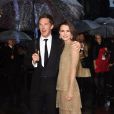 Benedict Cumberbatch et Keira Knightley à la cérémonie d'ouverture du BFI Festival à Londres le 8 octobre 2014.