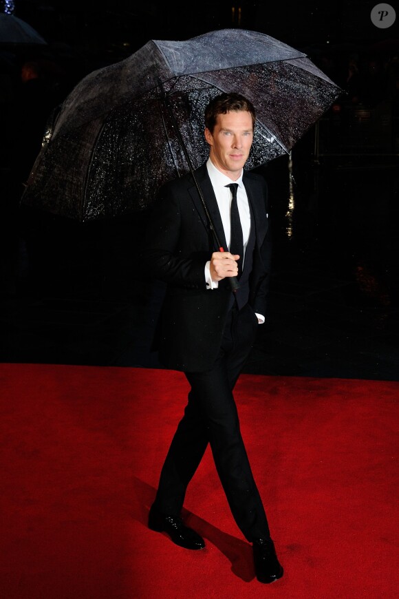 Benedict Cumberbatch à la cérémonie d'ouverture du BFI Festival à Londres le 8 octobre 2014.