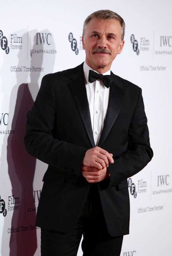 Christoph Waltz - Dîner de gala "IWC" à Londres le 7 octobre 2014.