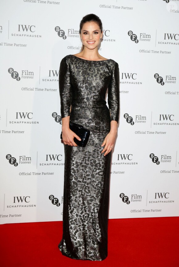 Charlotte Riley - Dîner de gala "IWC" à Londres le 7 octobre 2014.