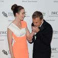 Christoph Waltz et Emily Blunt - Dîner de gala "IWC" à Londres le 7 octobre 2014.