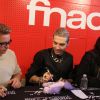 Exclusif - Le groupe Tokio Hotel en dédicaces à la Fnac Saint-Lazare à Paris, le 9 octobre 2014