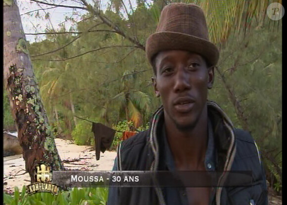 Moussa dans Koh Lanta - La Revanche des héros le samedi 26 mai 2012 sur TF1