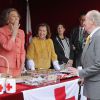 Le roi Juan Carlos et la reine Sofia lors de la journée nationale de la Croix Rouge à Madrid en Espagne le 8 octobre 2014.