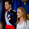 Le roi Felipe VI et la reine Letizia d'Espagne ainsi que leur fille Leonor, princesse des Asturies, ont désormais de nouvelles statues de cire au Musée de cire de Madrid. Dévoilées à la presse le 10 octobre 2014, ce n'est franchement pas une réussite...