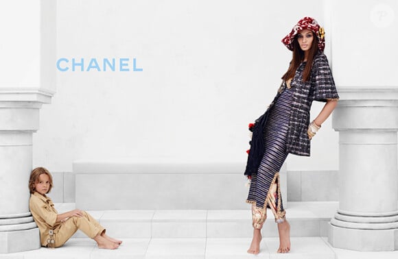Campagne Chanel avec Hudson Kroenig et Joan Smalls