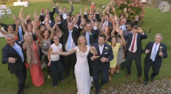 L'animatrice Sandrine Corman a dévoilé une vidéo de son mariage avec Michel Bouhoulle (professeur de tennis et consultant sur la RTBF, chaîne de télévision belge) qui a eu lieu 12 septembre 2014 en Belgique. IL s'agit d'un clip vidéo sur la chanson Si on devait mourir demain, inter­prété par Pascal Obispo et Nata­sha St-Pier.