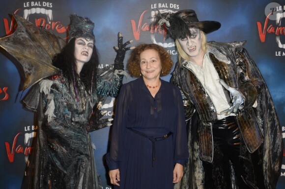 Catherine Arditi - Générale de la comédie musicale Le Bal des Vampires, au théâtre Mogador à Paris, le 16 octobre 2014