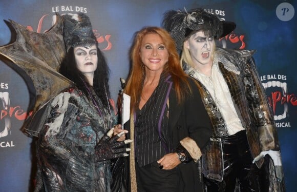 Julie Pietri - Générale de la comédie musicale Le Bal des Vampires, au théâtre Mogador à Paris, le 16 octobre 2014