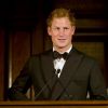 Le prince Harry était l'invité d'honneur du dîner de bienfaisance du 100 Women in Hedge Funds, le 16 octobre 2014 au Royal Hospital de Chelsea à Londres, au profit de WellChild, dont il est le parrain.