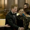 Le prince Harry était l'invité d'honneur du dîner de bienfaisance du 100 Women in Hedge Funds, le 16 octobre 2014 au Royal Hospital de Chelsea à Londres, au profit de WellChild, dont il est le parrain.
