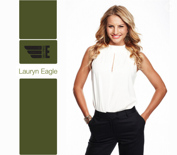 Lauryn Eagle, capture d'écran de son site officiel