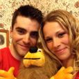  Marion Rousse et Tony Gallopin, photo publi&eacute;e sur le compte Twitter de Marion Rousse le 13 juillet 2014 