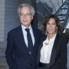 Olivier et Christine Orban - Inauguration du musée de la Fondation Louis Vuitton à Paris le 20 octobre 2014. 