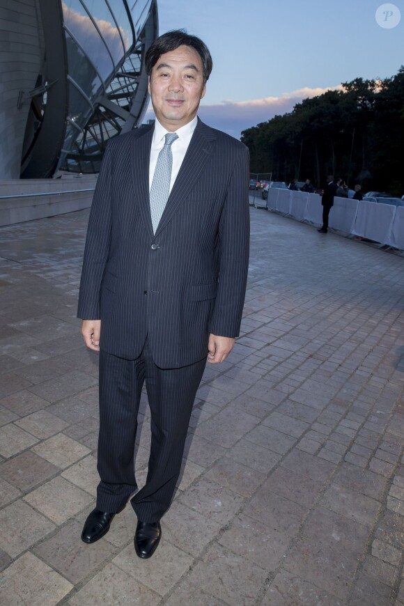 Zhai Jun - Inauguration du musée de la Fondation Louis Vuitton à Paris le 20 octobre 2014. 