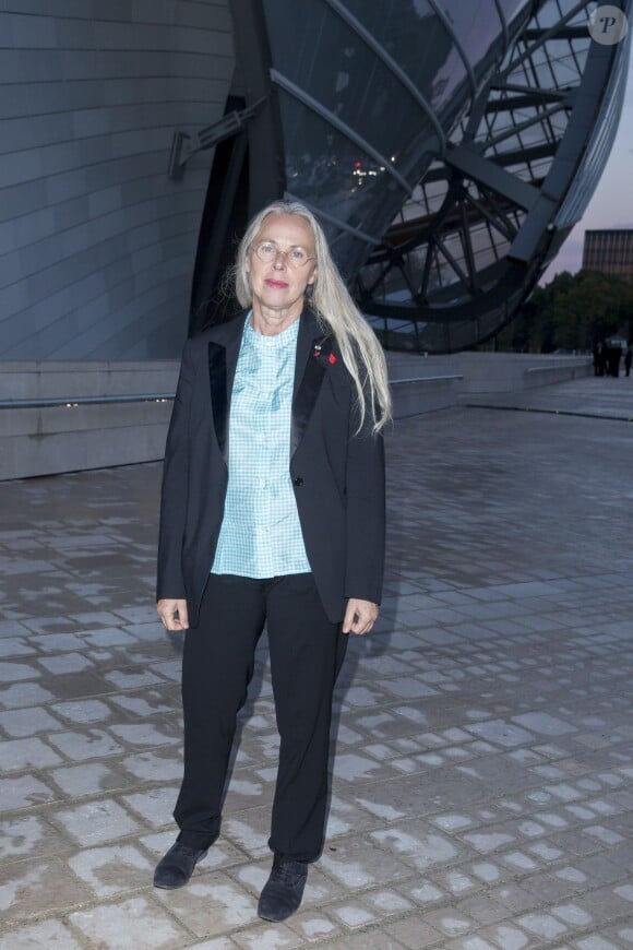 Anne Baldassari - Inauguration du musée de la Fondation Louis Vuitton à Paris le 20 octobre 2014. 