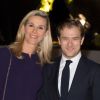 Laurence Ferrari et son époux Renaud Capuçon - Inauguration du musée de la Fondation Louis Vuitton à Paris le 20 octobre 2014.
