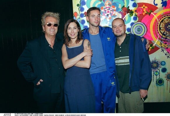 Luc Plamondon, Zazie, Martial Tricoche et Cédric Soubiron lors de la remise du prix Printemps Sacem à Paris le 28 mai 1999