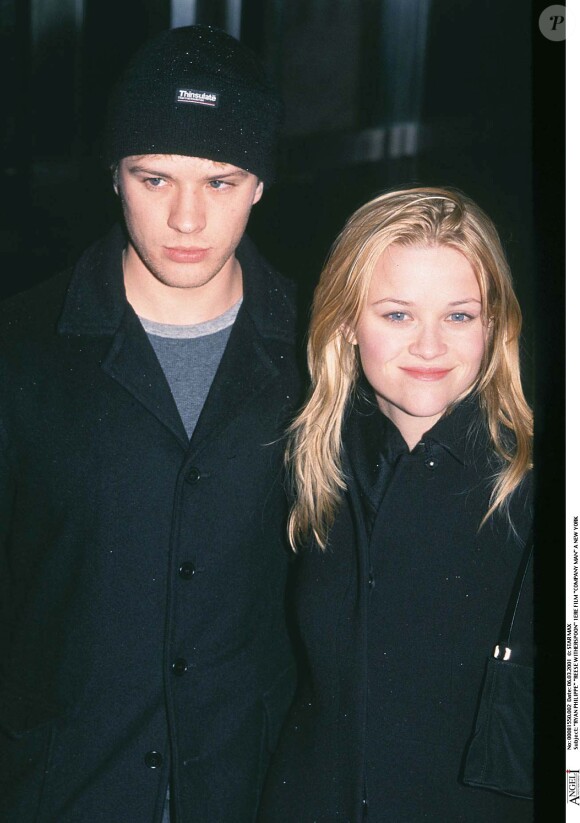 Reese Witherspoon et Ryan Phillippe lors de l'avant-première du film Company Men à New York le 6 mars 2001