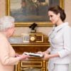 Angelina Jolie a été décorée du titre de Dame grand-croix de l'ordre de St Michael et St George pour son engagement contre les violences faites aux femmes en temps de guerre, la plus haute distinction civile du Royaume-Uni, au palais de Buckingham à Londres. Le 10 octobre 2014 