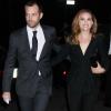 Natalie Portman et son mari le chorégraphe français Benjamin Millepied le 9 septembre 2013 à New York le 9 septembre 2013