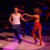 Brian Joubert et Denitsa Ikonomova dans Danse avec les stars, le samedi 25 octobre 2014.