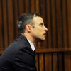 Oscar Pistorius à la North Gauteng High Court de Pretoria le 13 octobre 2014, lors des auditions précédant le verdict de son procès pour la mort de Reeva Steenkamp