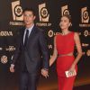 Cristiano Ronaldo accompagné de sa belle Irina Shayk à la soirée de remise des trophées de la Liga, à Madrid le 27 octobre 2014