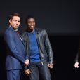  Robert Downey Jr. et Chadwick Boseman - L'&eacute;v&eacute;nement Marvel au El Capitan d'Hollywood le 28 octobre 2014 
