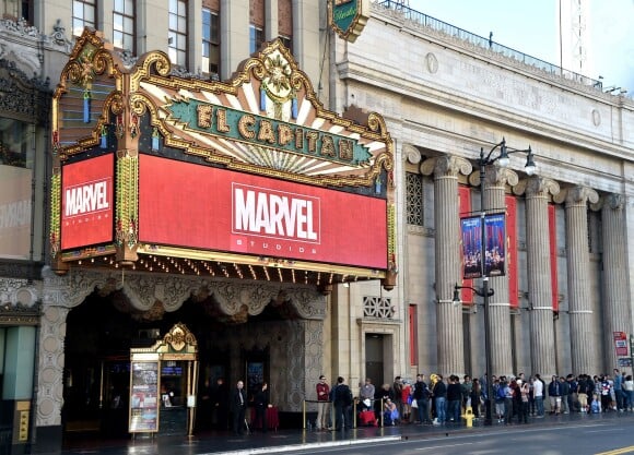 L'événement Marvel au El Capitan d'Hollywood le 28 octobre 2014