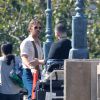 Ryan Gosling sur le tournage du film "The Nice Guys" à Atlanta, le 27 octobre 2014.