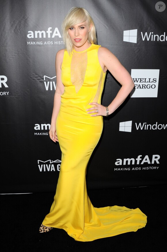 Natasha Bedingfield assiste au gala Inspiration de l'amfAR, aux Milk Studios. Los Angeles, le 29 octobre 2014.