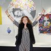 Exclusif - Diane von Fürstenberg - Les Galeries Lafayette lancent la Fashion Week avec Diane von Fürstenberg lors du vernissage de l'exposition "Fashion Icons" devant la vitrine boulevard Haussmann à Paris, le 24 septembre 2014. 