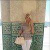 Kelly Vedovelli, mannequin, profite de ses vacances au Maroc.