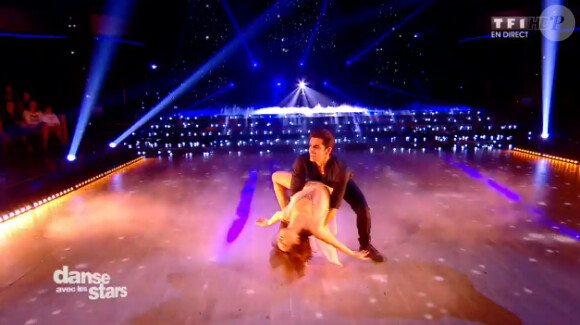 Nathalie Péchalat et Christophe Licata dans Danse avec les stars 5 sur TF1, le samedi 1er novembre 2014