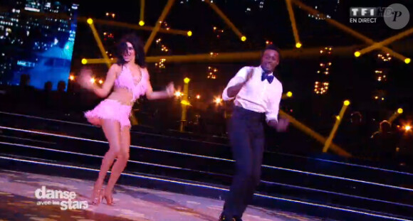 Corneille et Candice Pascal dans Danse avec les stars 5 sur TF1, le samedi 1er novembre 2014