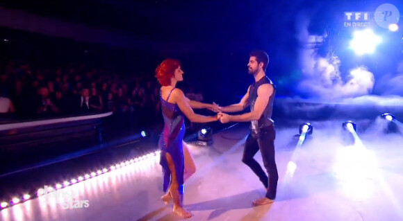 Miguel Angel Munoz et Fauve Hautot dans Danse avec les stars 5 sur TF1, le samedi 1er novembre 2014