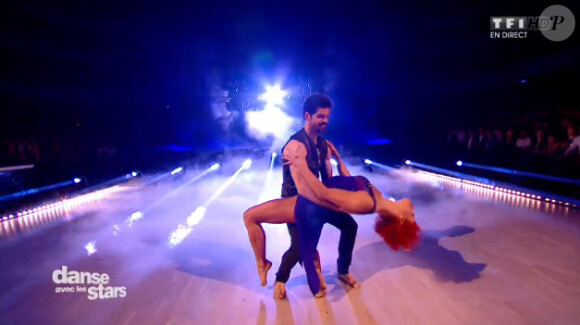 Miguel Angel Munoz et Fauve Hautot dans Danse avec les stars 5 sur TF1, le samedi 1er novembre 2014