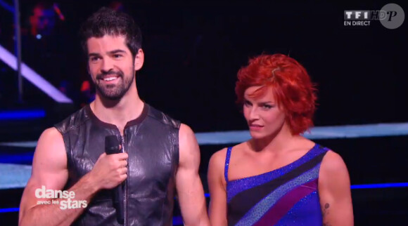 Miguel Angel Munoz et Fauve Hautot dans Danse avec les stars 5 sur TF1, le samedi 1er novembre 2014