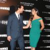 Matthew McConaughey et sa femme Camila Alves à la première du film Interstellar au Grand Rex à Paris le 31 octobre 2014