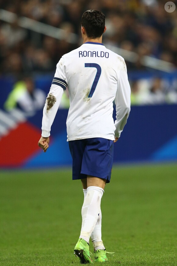 Cristiano Ronaldo lors du match amical France - Portugal au Stade de France, le 11 octobre 2014.