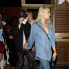 Zac Efron passe la soirée d'Halloween avec sa nouvelle girlfriend Sami Miro à Los Angeles, le 31 octobre 2014.