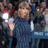 Taylor Swift à la sortie de l'émission "Good Morning America" à New York. Le 27 octobre 2014.