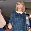 Taylor Swift arrive à l'aéroport Narita International à Tokyo. Le 4 novembre 2014.