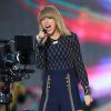 Taylor Swift chante lors de l'émission "Good Morning America" à New York, le 30 octobre 2014. 