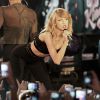 Taylor Swift chante lors de l'émission "Jimmy Kimmel Live!" à Hollywood, le 23 octobre 2014  Pop star Taylor Swift seen performing on 'Jimmy Kimmel Live!' in Hollywood, California on October 23, 201423/10/2014 - Hollywood