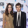  Keira Knightley et son mari James Righton &agrave; la soir&eacute;e du film "The Imitation Game" &agrave; Londres le 8 octobre 2014. 