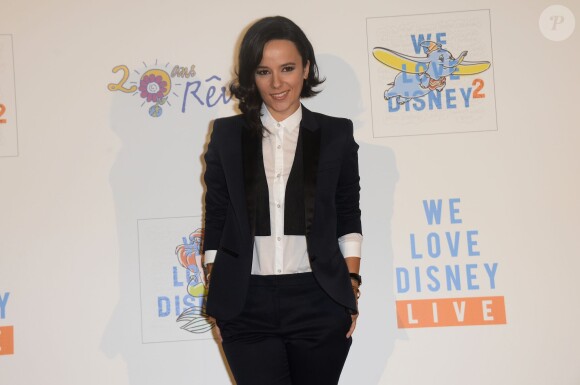 Alizée - Soirée du concert "We Love Disney Live" au profit de l'association Rêves au Grand Rex à Paris le 3 novembre 2014.