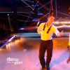 Corneille/Candice Pascal et Brian Joubert/Katrin Patchett pour l'épreuve des duos dans Danse avec les stars 5, sur TF1, le samedi 8 novembre 2014